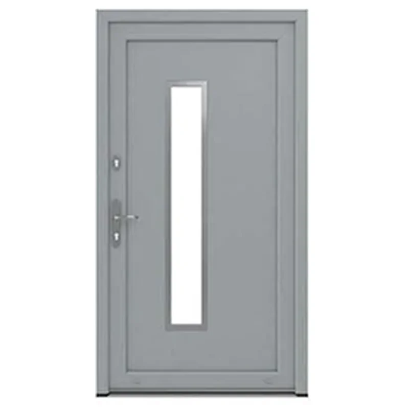 porta in legno grigio