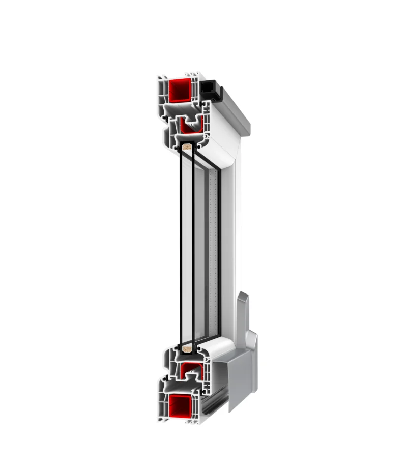 Infisso PVC Traslante Scorrevole PSK serie Iglo 5 Biały Drutex