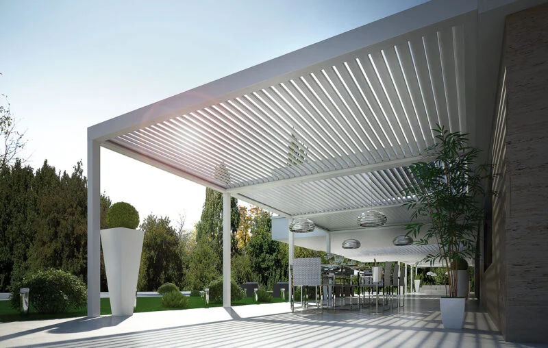 Pergola bioclimatica bioshade dirello