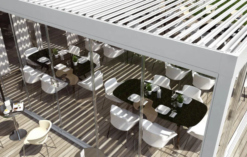 Pergola bioclimatica bioshade dirello